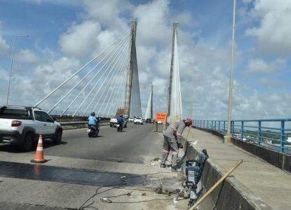 FIM do transtorno; DER-Sergipe informa conclusão das obras da Ponte Aracaju/Barra em 16 de maio